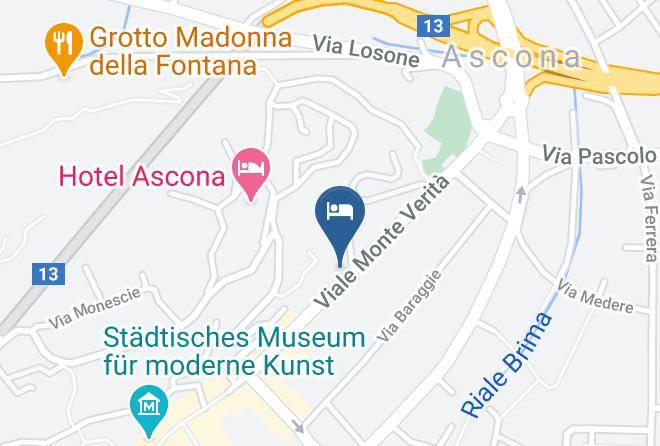 Locarno - Jazz Hotel Ascona Maps