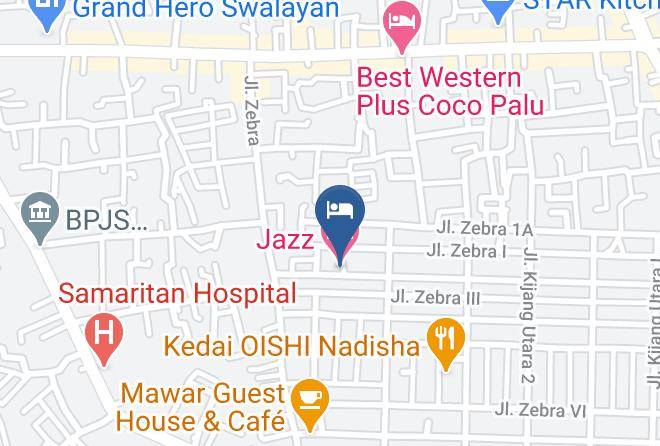 Kota Palu - Jazz Hotel Maps