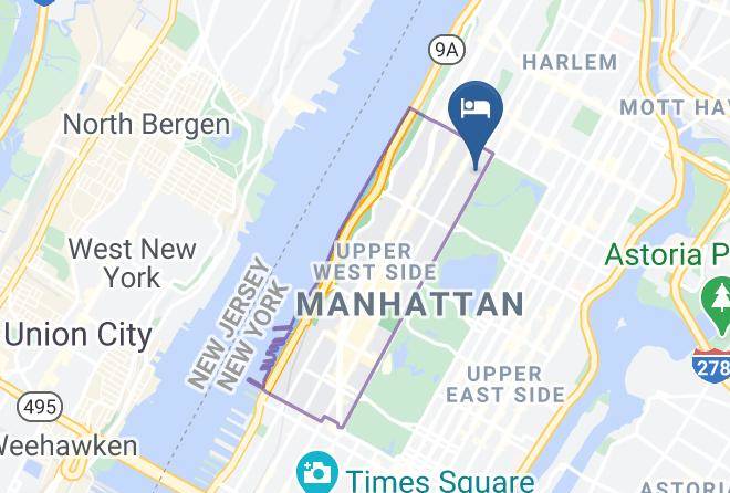 New York - Jazz On The Park Hostel Maps