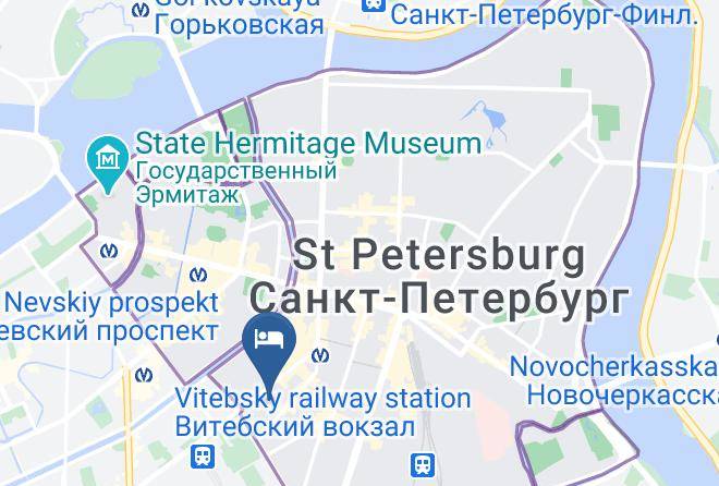 Saint Petersburg - Jazzclub Hotel Maps