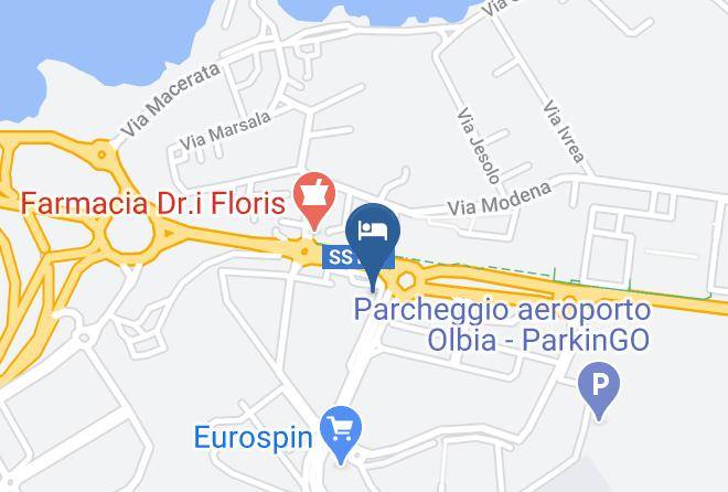 Sassari - Jazzhotel Maps