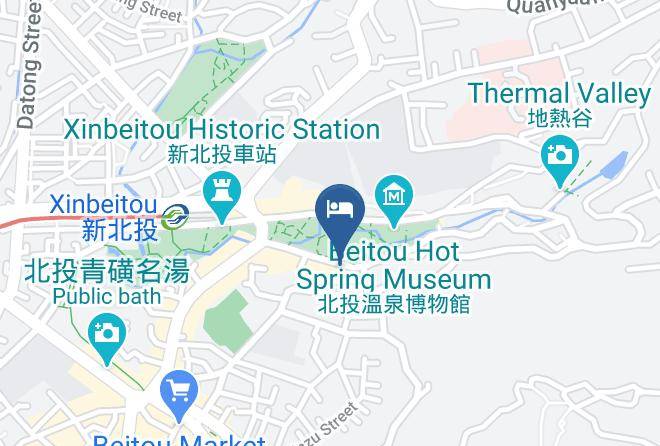 Beitou District - Jbg Hot Spring Resort Hotel Maps