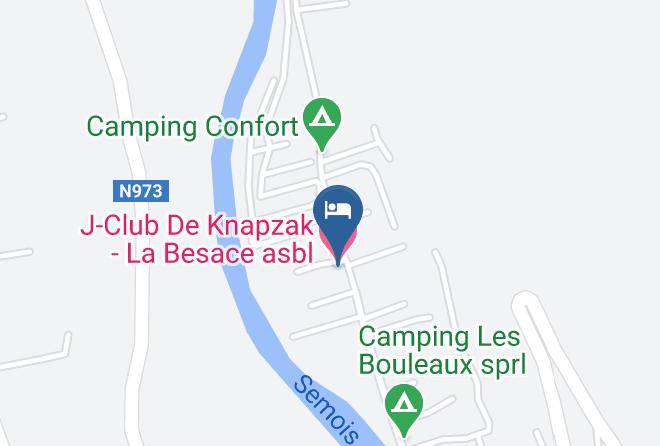 Namur - J Club De Knapzak La Besace Asbl Maps