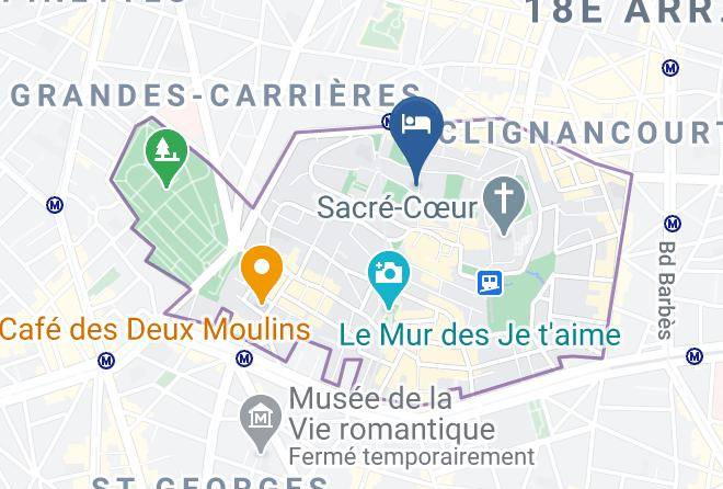 Paris - Jean De La Fontaine Maps