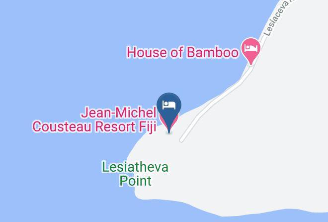 Cakaudrove - Jean Michel Cousteau Resort Fiji Maps