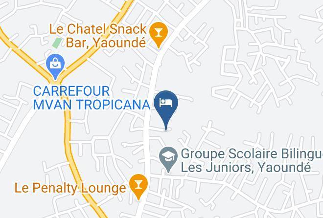 Jeanny Hotel Map - Centre - Mfoundi