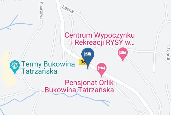 Tatrzanski - Jedla Miejsce Goscinne Elzbieta Haladyna Maps