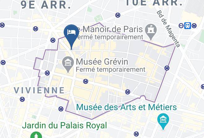 Paris - Jeff Hotel Maps
