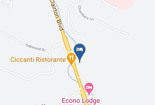 Jefferson Hills Motel Map