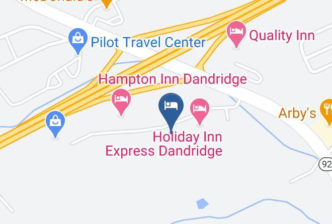 Jefferson - Jefferson Inn Dandridge Maps