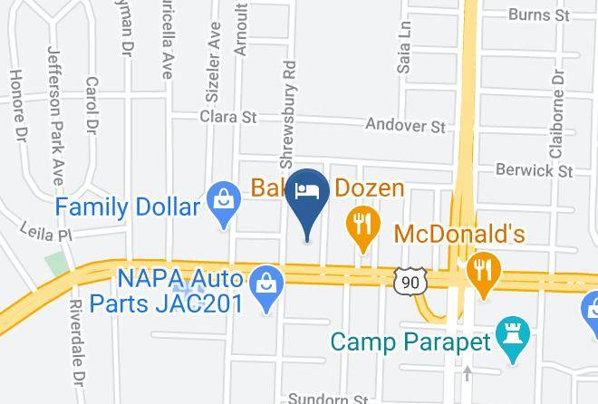 Jefferson Par - Jefferson Inn Maps