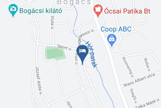 Bogacs - Jegenyes Vendeghaz Maps