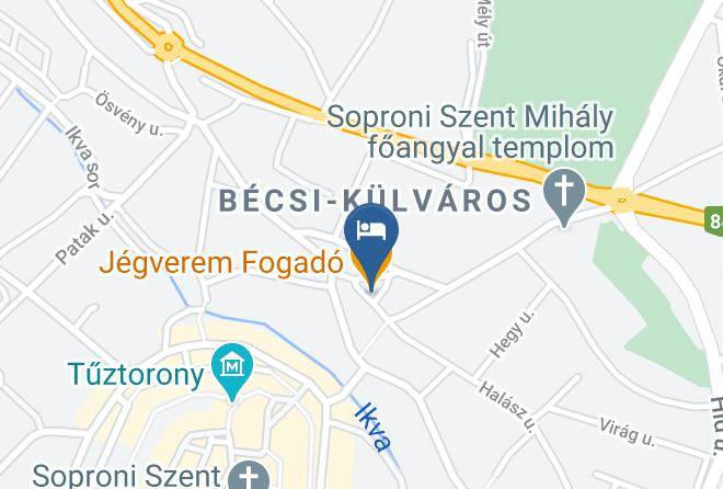 Sopron - Jegverem Fogado Maps