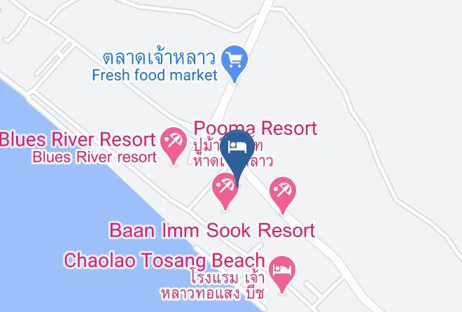 Amphoe Tha Mai - Jehjit Resort Maps