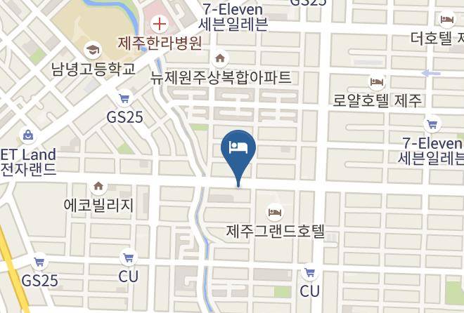 Jejusi - Jeju Central City Hotel Maps