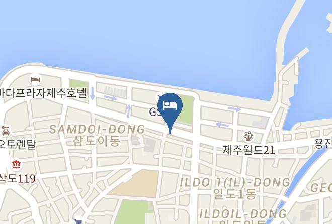 Jejusi - Jeju Palace Hotel Maps