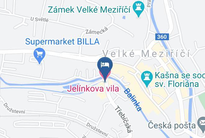 Zdar Nad Sazavou - Jelinkova Vila Maps