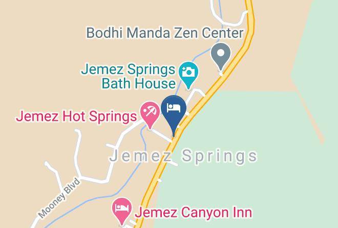 Jemez Mountain Inn Map