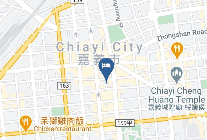 Chiayi City - Jen Ju Hotel Maps