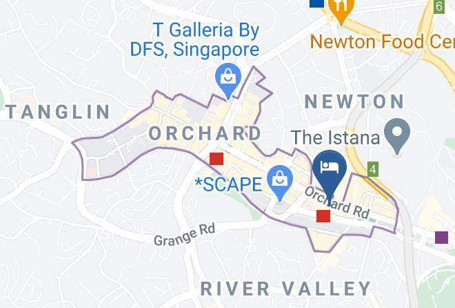 Orchard - Jen Singapore Orchardgateway By Shangri La Maps