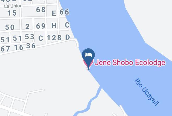 Coronel Portillo - Jene Shobo Ecolodge Maps