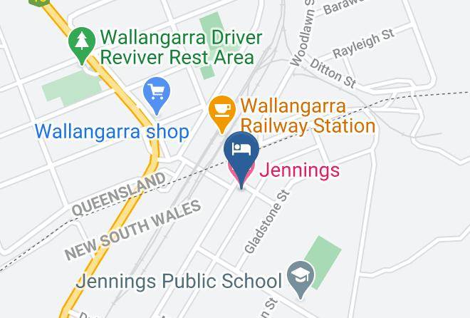 Tenterfield - Jennings Hotel Maps