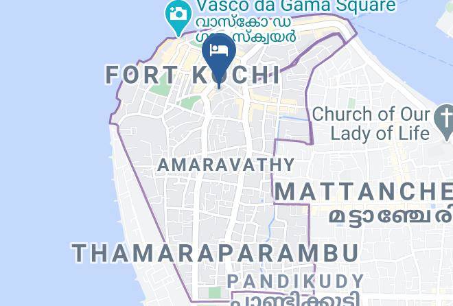 Kochi - Jenny's Homestay Maps