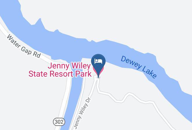 Floyd - Jenny Wiley State Resort Park Maps