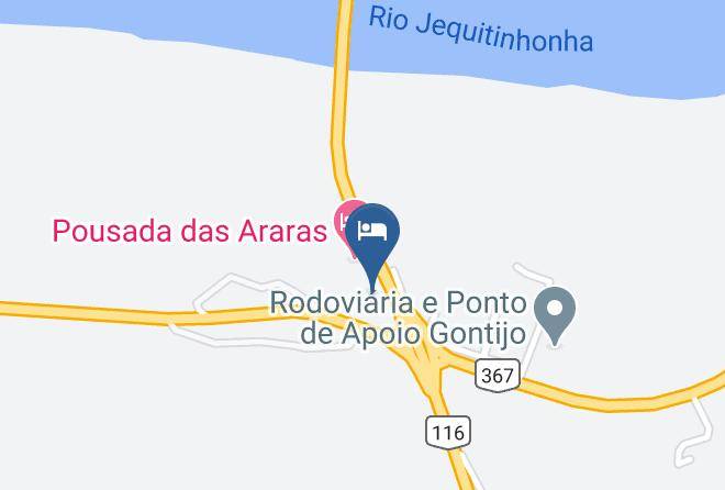 Itaobim - Jequitiara Hotel Maps
