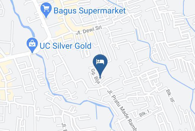 Gianyar Regency - Jero Batubulan Maps