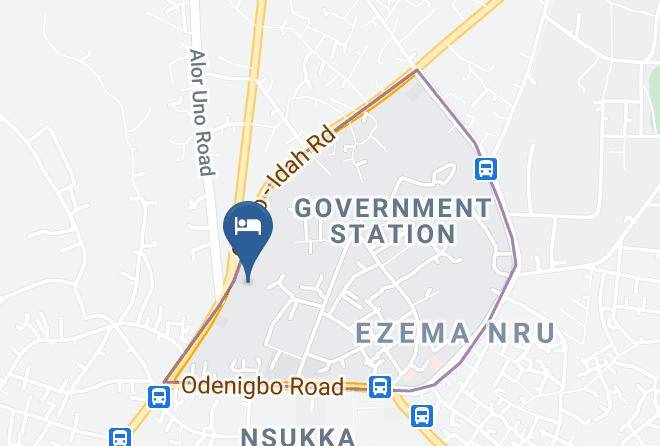 Nsukka - Jerry Marriott Hotel Maps