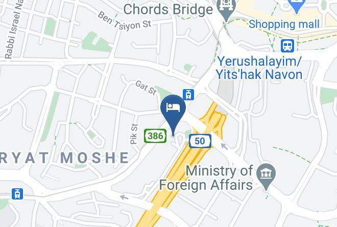 Jerusalem - Jerusalem Gardens Hotel And Spa Maps