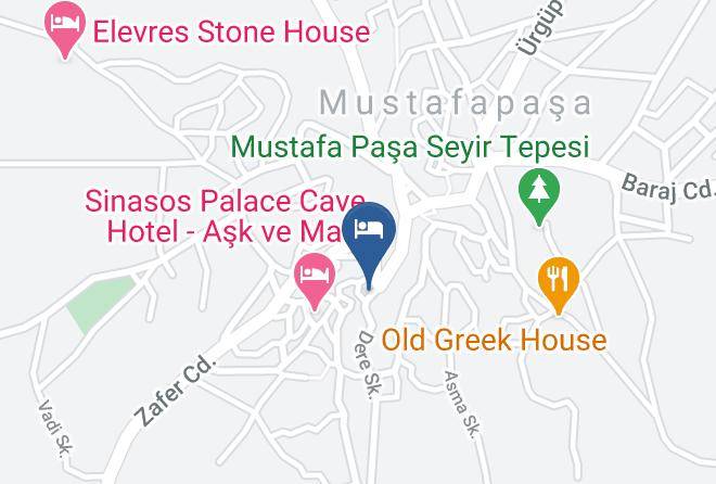 Urgup - Jerveni Cave Hotel Maps