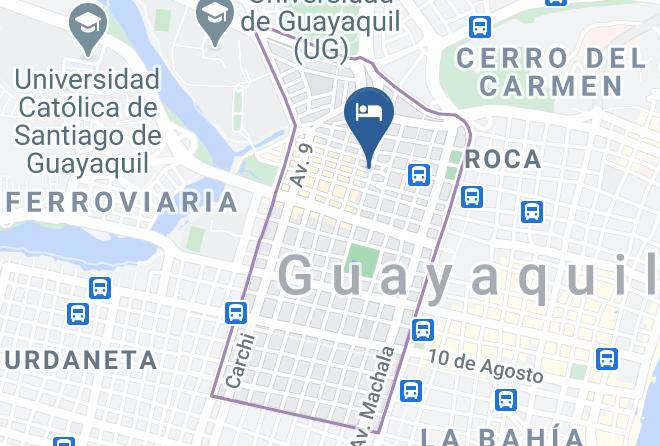 Guayaquil - Jeshua Inn Guayaquil Maps