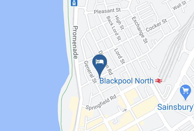 Blackpool - Jesmond Private Hotel Maps