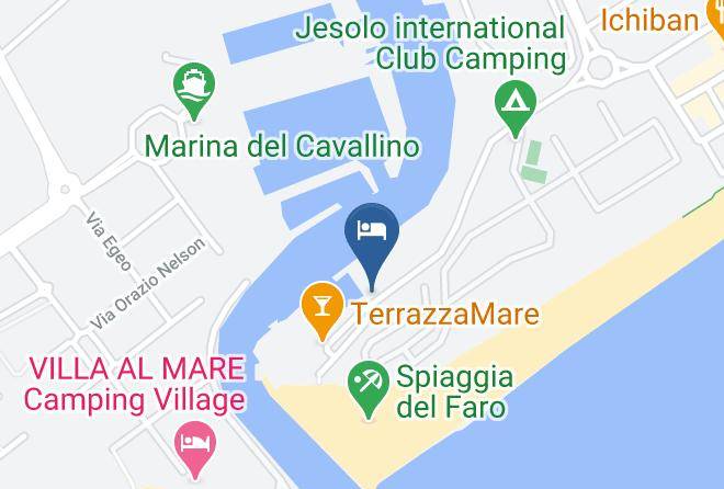 Venice - Jesolo B & B On Boat Maps