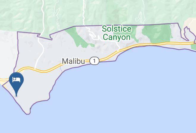 Los Angeles - Jet Luxury Resorts Malibu Estate Maps