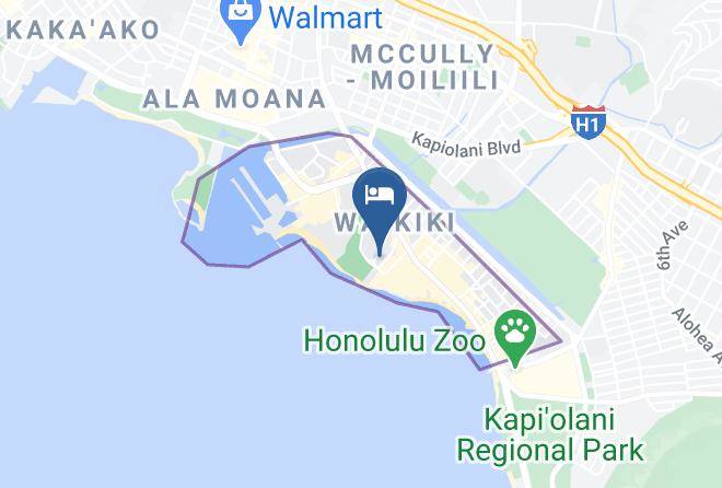 Honolulu - Jet Luxury The Trump Waikiki Maps