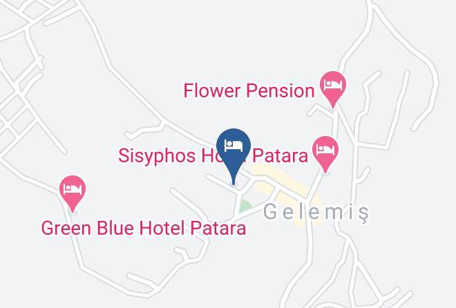Antalya - Hotel Pataros Patara Otel Maps