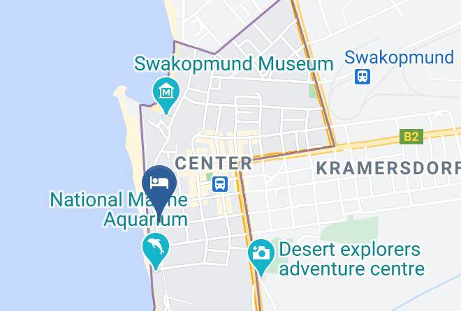 Swakopmund - Jetty Self Catering Accommodation Maps