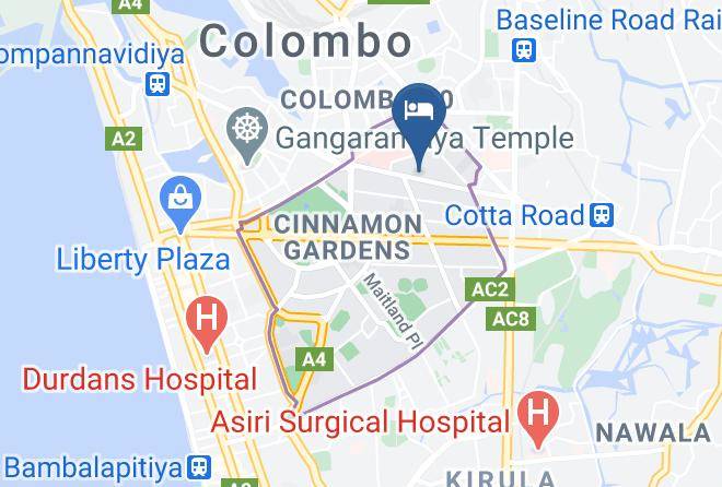 Colombo - Jetwing Colombo Seven Maps