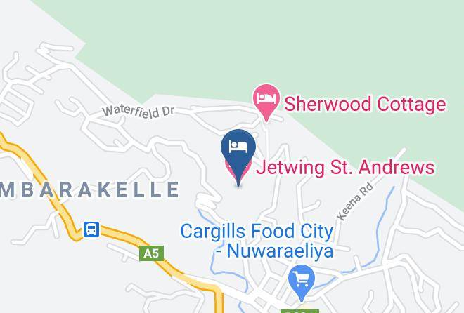 Jetwing St Andrews Map
