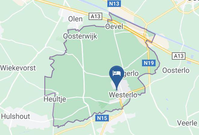 Antwerp - Jeugdherberg Boswachtershuis Maps