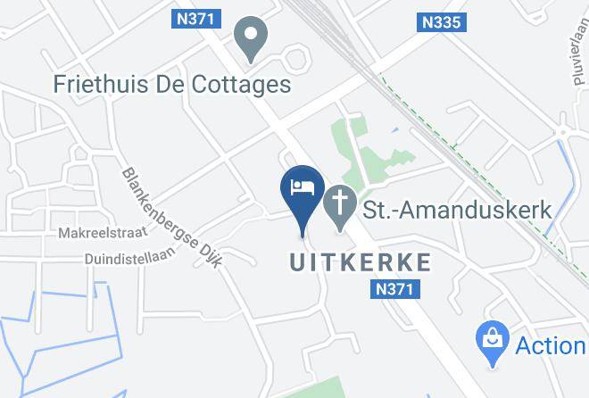 West Flanders - Jeugdherberg De Wullok Maps