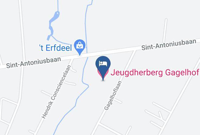 Antwerp - Jeugdherberg Gagelhof Maps