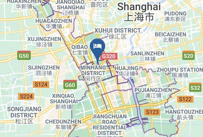 Jeurong Hotel Shanghai Map