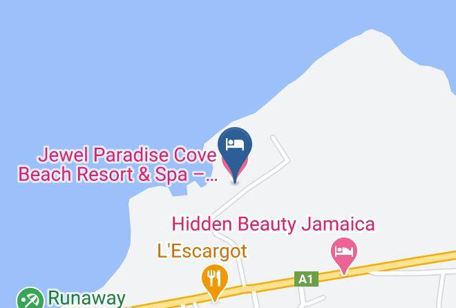 Jewel Paradise Cove Beach Resort & Spa All Inclusive Adult Resort Map - Jamaica - Saint Ann