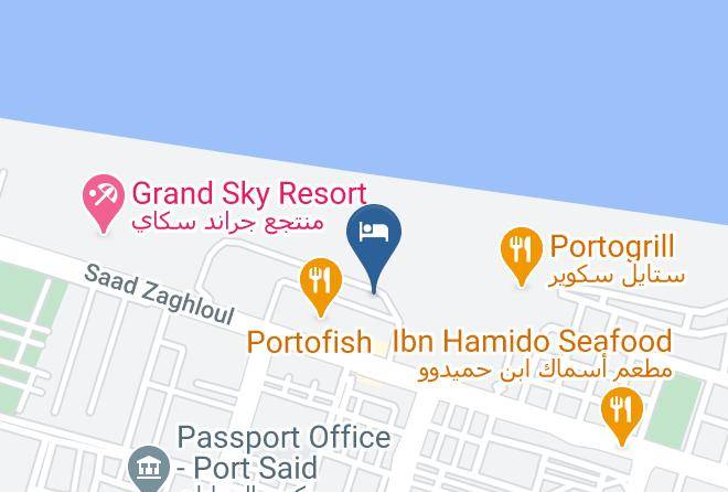 Port Said - Jewel Port Said Hotel Maps