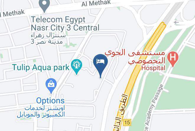 Cairo - Jewel Sports City Resort & Spa Maps