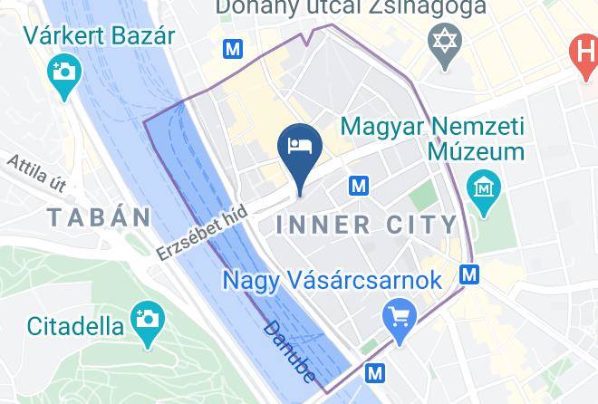 Budapest 5 Kerulet - Budapest River Hotel Maps
